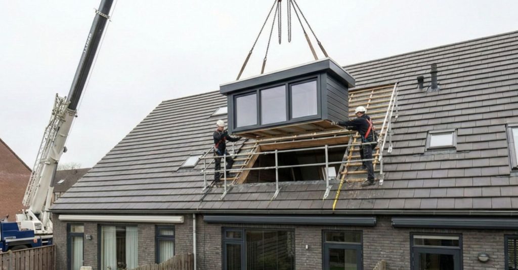 Dakkapel in Apeldoorn - Prefab dakkapel